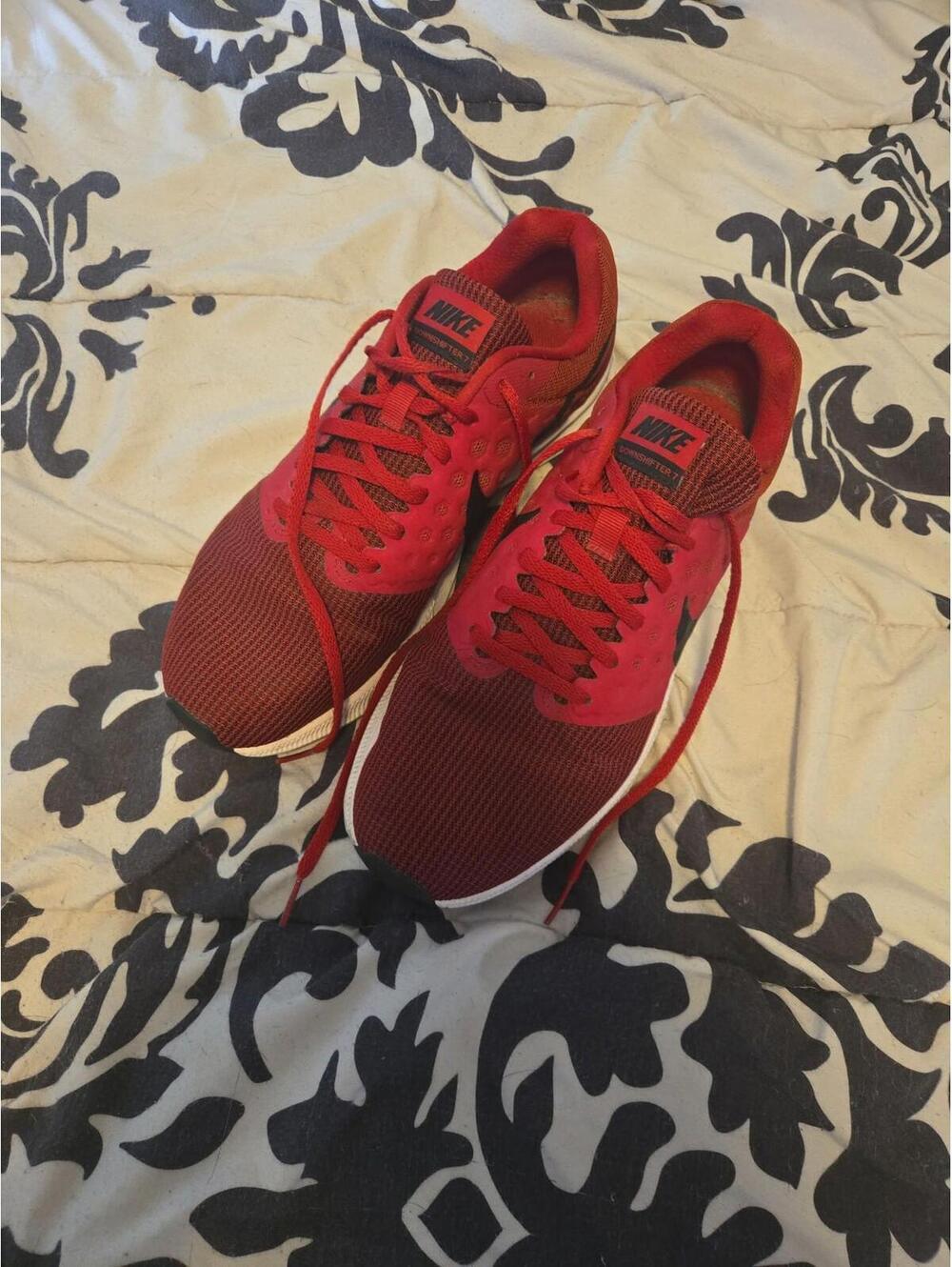 Nike Downshifter 7 Men's Running Shoes Red US 9.5 - Picture 5 of 6